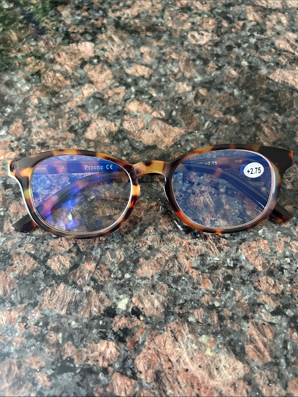 Tortoiseshell Reading Glasses +2.75 New Readers Cheaters